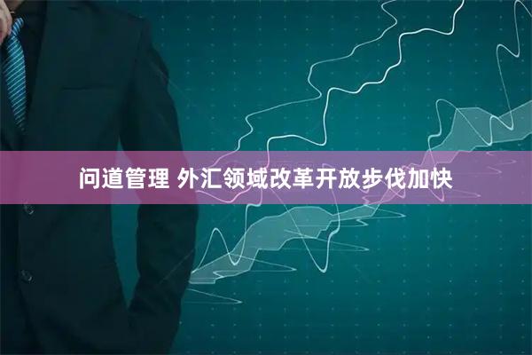 问道管理 外汇领域改革开放步伐加快